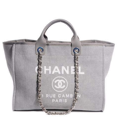 chanel bag deuville|Chanel deauville large canvas bags.